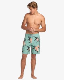 3 Sundays Pro 18.5" - Boardshort Performance da Uomo Green 24A081506 Billabong