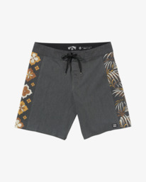 0 D Bah Pro 18.5" - Performance-Boardshorts für Männer Schwarz 24A081508 Billabong