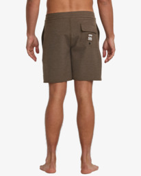 4 Every Other Day 17.5" - Lo Tides Boardshorts for Men Brown 24A081513 Billabong