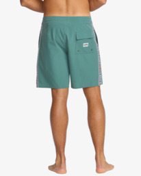 4 Wategos 17.5" -  Lo Tides Boardshorts for Men Blue 24A081516 Billabong