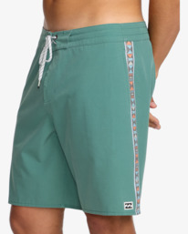 6 Wategos 17.5" -  Lo Tides Boardshorts for Men Blue 24A081516 Billabong