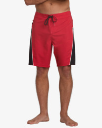 9 Straddie Pro 20" - Performance Board Shorts for Men Red 24A081521 Billabong