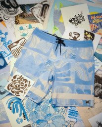 0 Elements Pro 18.5" - Performance-Boardshorts für Männer Blau 24A081528 Billabong