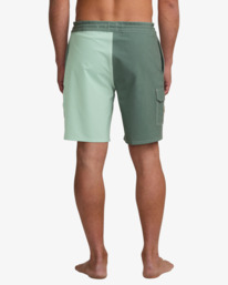 4 Sunshine 17.5" - Lo Tides Boardshorts für Männer Grün 24A081529 Billabong