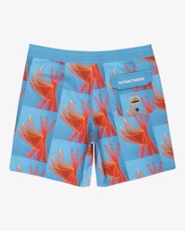 1 Russel Spencer Good Times Gallery Low Tide - Boardshorts for Men Pink 24A081630 Billabong