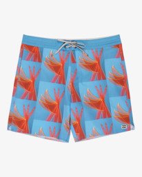 0 Russel Spencer Good Times Gallery Low Tide - Boardshorts for Men Pink 24A081630 Billabong