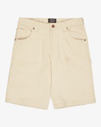 0 Bad Dog Workwear 21" - Denim-Shorts f&uuml;r M&auml;nner Beige 24A091500 Billabong