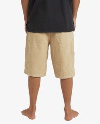 2 Smoko Cord 22" - Corduroy Shorts for Men White 24A093572 Billabong