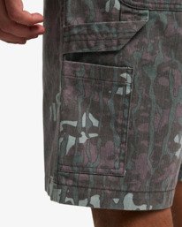 9 Bad Dog Elastic - Elasticated Shorts for Men Brown 24A101603 Billabong