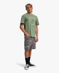 1 Bad Dog Elastic - Elasticated Shorts for Men Brown 24A101603 Billabong