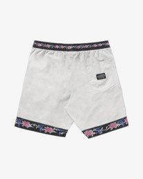 4 Occy Short Larry - Walkshort con vita elastica da uomo Gray 24A102500 Billabong