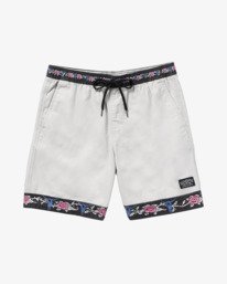 3 Occy Short Larry - Walkshort con vita elastica da uomo Gray 24A102500 Billabong