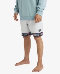 1 Occy Short Larry - Walkshort con vita elastica da uomo Gray 24A102500 Billabong