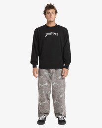 1 Bad Dog Elastic - Elasticated Baggy Trousers for Men Brown 24A121601 Billabong