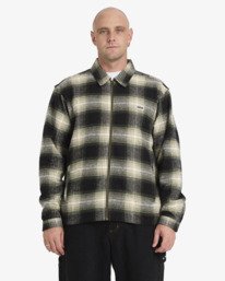 0 Bad Dog - Zip-Up Jacket for Men Black 24A151601 Billabong