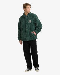 2 Salinity Now - Fleece Jacket para Homem Verde 24A164500 Billabong