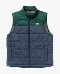 6 Journey - Gilet léger matelassé pour Homme Bleu 24A183500 Billabong