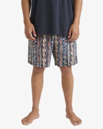 2 Occy 17"- Bermuda Layback da Uomo Multi 24A252501 Billabong