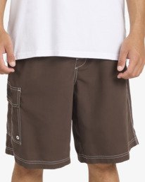 3 Throw On - Board Shorts for Men Brown 24A253573 Billabong