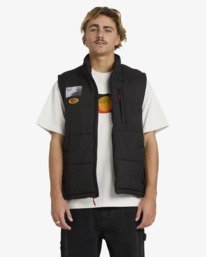 0 Otis Canvas - Gilet à col roulé zippé pour Homme  24A313573 Billabong