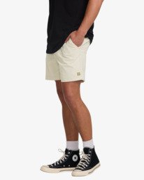 1 Surftrek Plus 19" - Elastic Waist Walkshorts for Men Black 24A321502 Billabong