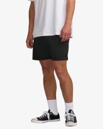 1 Surftrek Plus 19" - Walkshort con vita elasticizzata da uomo Black 24A321502 Billabong