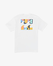 5 Crayon Wave Premium - Short Sleeves T-Shirt for Men White 24A351503 Billabong