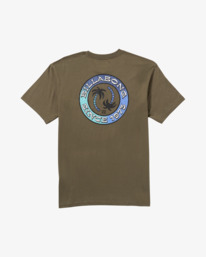 1 Tropical Pets Premium - T-shirt met Korte mouw voor Heren Brown 24A351506 Billabong