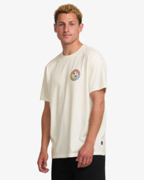 3 Tropical Pets Premium - T-Shirt für Männer Weiss 24A351506 Billabong