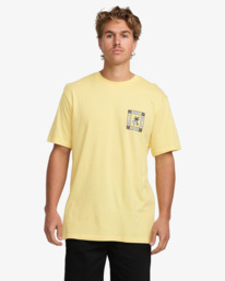 0 Window Premium - T-shirt met Korte mouw voor Heren Yellow 24A351507 Billabong