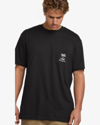 4 Troppo Premium - T-shirt met Korte mouw voor Heren Black 24A351512 Billabong