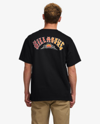 2 Throwback - Short Sleeves T-Shirt for Men Black 24A351522 Billabong