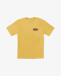 3 Walled - Short Sleeves T-Shirt for Men Yellow 24A351527 Billabong