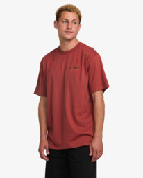 2 Twin Peaks - Short Sleeves T-Shirt for Men Red 24A351528 Billabong