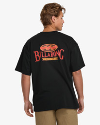 2 Double Spread - Short Sleeves T-Shirt for Men Black 24A351530 Billabong