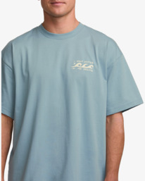 4 I Surf Better In My Dreams - T-shirt à manches courtes pour Homme Bleu 24A351538 Billabong