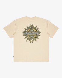 7 Solar Flare Og - Short Sleeve T-Shirt for Men Beige 24A351600 Billabong