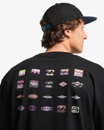 5 Timeline Og - Short Sleeve T-Shirt for Men Black 24A351601 Billabong