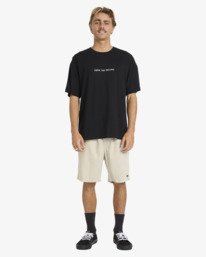 2 Timeline Og - Short Sleeve T-Shirt for Men Black 24A351601 Billabong
