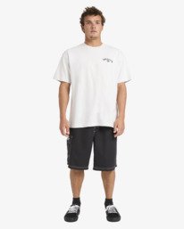 2 Spec 73 Bio Arch Og - T-shirt met korte mouwen voor Heren Gray 24A351670 Billabong