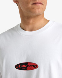 4 Split Pill Og - Short Sleeve T-Shirt for Men White 24A352524 Billabong