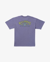 6 Occy Raging Bull Og - Maglietta serigrafata a maniche corte da uomo Purple 24A352529 Billabong