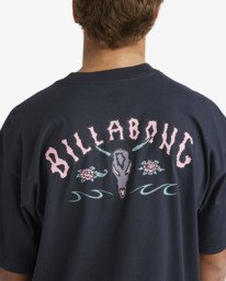 4 Occy Raging Bull Og - Maglietta serigrafata a maniche corte da uomo Black 24A352529 Billabong