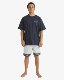 1 Occy Raging Bull Og - Maglietta serigrafata a maniche corte da uomo Black 24A352529 Billabong