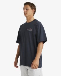 3 Occy Raging Bull Og - Maglietta serigrafata a maniche corte da uomo Black 24A352529 Billabong