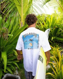 1 Occy R U Down Og - T-shirt manches courtes sérigraphié pour homme Blanc 24A352530 Billabong