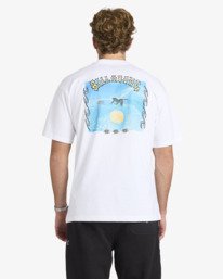 3 Occy R U Down Og - T-shirt manches courtes sérigraphié pour homme Blanc 24A352530 Billabong