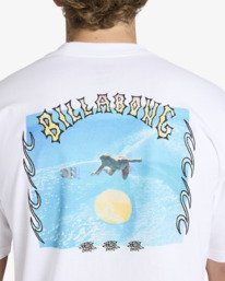 6 Occy R U Down Og - T-shirt manches courtes sérigraphié pour homme Blanc 24A352530 Billabong