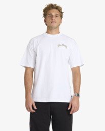 2 Occy R U Down Og - T-shirt manches courtes sérigraphié pour homme Blanc 24A352530 Billabong