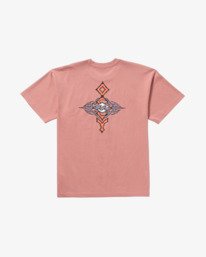 6 Occy Og - Maglietta serigrafata a maniche corte da uomo Pink 24A352531 Billabong